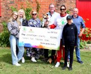 BGC and Greenfingers Cheque Presentation